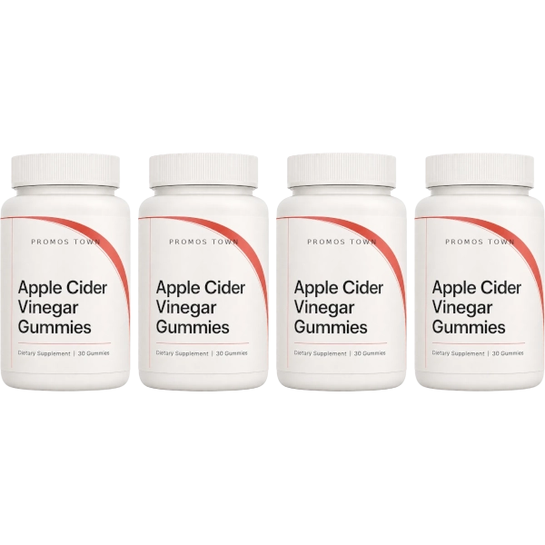 Promos Town 4 Apple Cider Vinegar Gummies